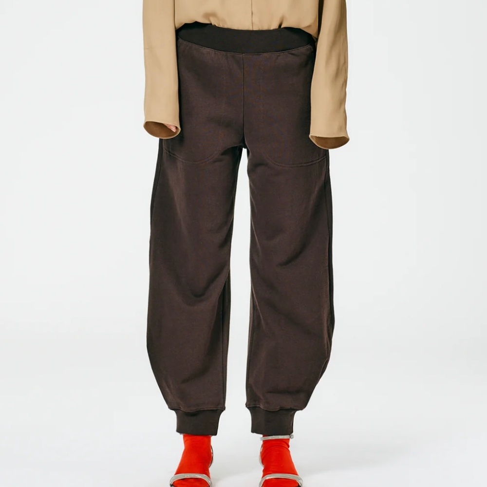Tibi Calder Sweatpants - Brown XXS